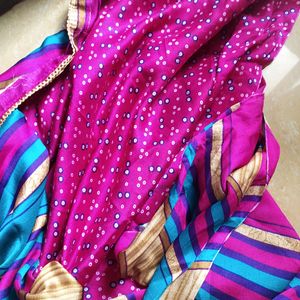 UNUSED SAREE WITH UNSTITCHED BLOUSE