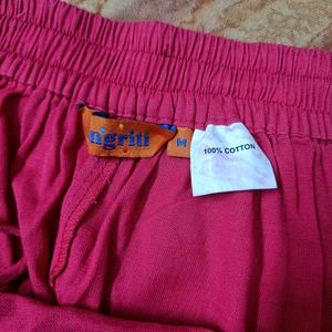 Pant For Women (Pure Cotton) .. Size M