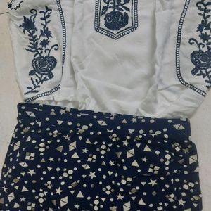 Combo Of Top And Skirt