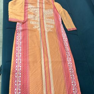 Peach Kurta