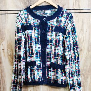 Multicolour Cardigan Size-42-44