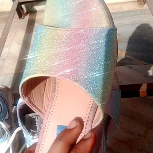 Unicorn 🦄 Shimmery Block Heels