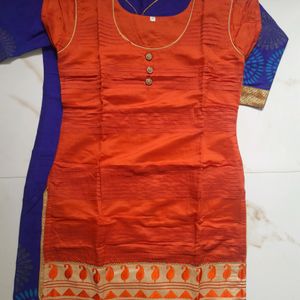 Orange Kurti