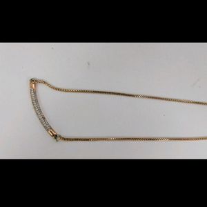 Combo Of 5- 3 Gold Earing, Bracelet, Neckchain