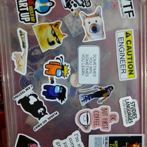 Laptop Stickers Pack Of 15