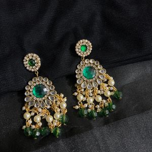 New Green Colour Earrings