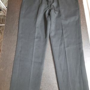 Black Straight Fit Pants