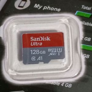 New 128 Gb Memory Card Sandisk Fix Rate