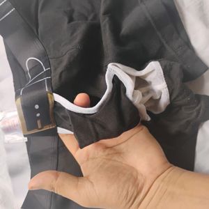 Black Rare Design Underwear For Men