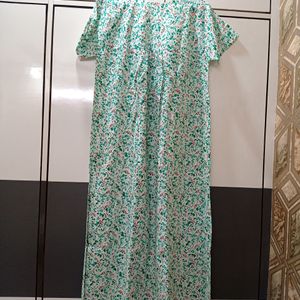 Red And Green Nighty/ Night Gowns/Maxi For Women