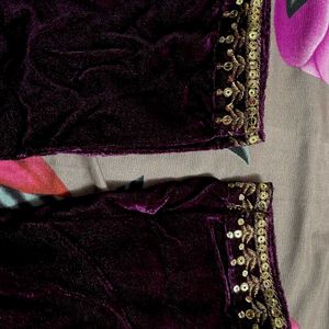 Pakistani Velvet Dress ( Full Stitched)