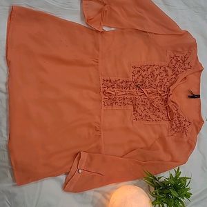 SHOPPERS STOP branded Peach Top