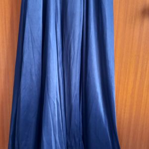 Navy Blue Color Gown