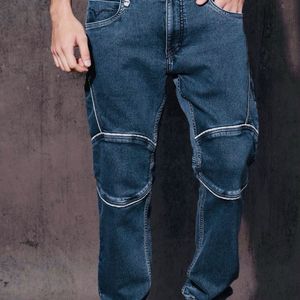 Roadster Blue Slim Fit Mid-Rise Stretchable Jeans