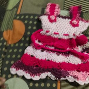 Kids Winter Dress Handmade Dres New