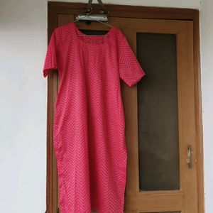 Pink New Kurta