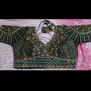 New Heavy Embroidery Blouse