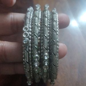 Silver Bangles