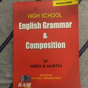 English Grammar & Composition By Wren & Marten