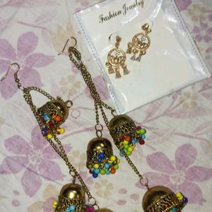 Combo Of 4 Traditional Earrings