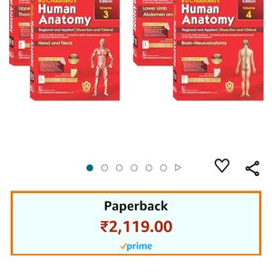 BD Chaurasia 4 Volumes+ Handbook OfGeneral Anatomy