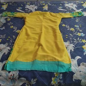 Yellow  Salwar Suit
