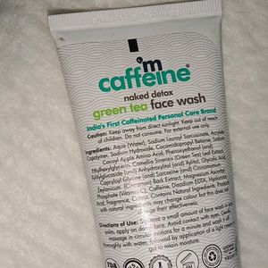 M Caffeine Naked Detox Green Tea Face Wash