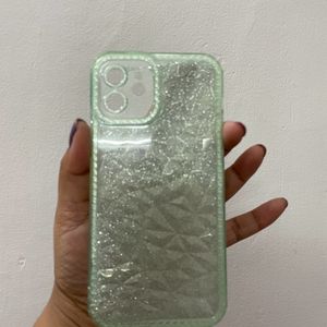 Light Green Translucent iPhone 12 Back Cover