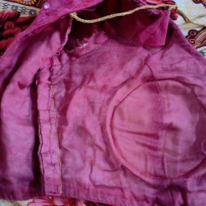 Pink Readymade Blouse