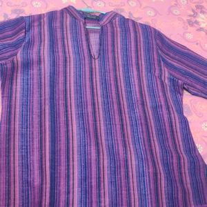 Purple Color Short Kurti