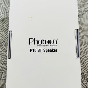 Photron PHT-P10-SPKR-BL 3 W Bluetooth Speaker  (Blue, Stereo Channel)