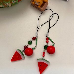 Watermelon Tomato Phone Cords 🍉🍅