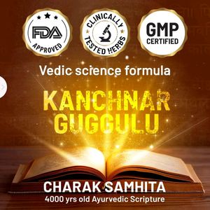 Gynoveda Kanchnar Guggulu Ayurvedic Formula