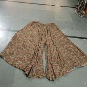 Rayon Ethnic Palazzo Skirt