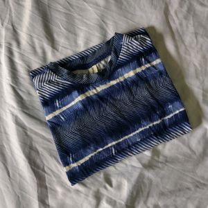 Indigo Dye Print Tshirt