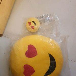 New Big Size Plush ❤ Heart Emoji Soft Toy