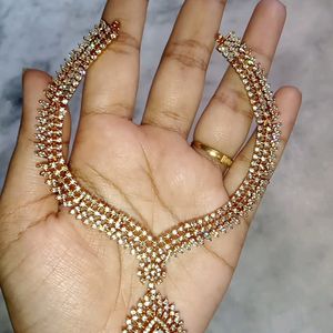 Detachable Stone Neck Set