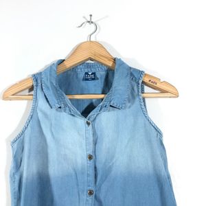 Blue Casual Top(Girl’s)