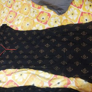 Black Kurta Plazo