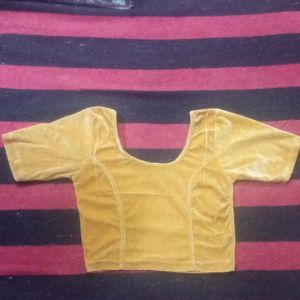 Women Blouses Colour Gold