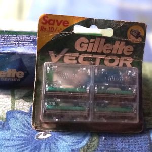 Gillette Vector Blade And It's Cream