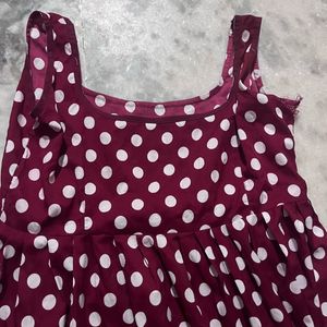 Polka Dot Short Frock