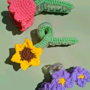 Crochet Hair Clip(Any One)