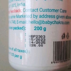 Pack Of 2 BabyChakra Baby Powder