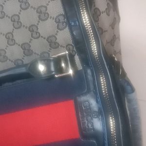 Gucci Vitage GG Canvas  Handle bag