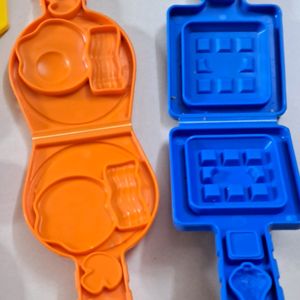 Clay Moulding Toys, Waffle Maker, Omelette Maker