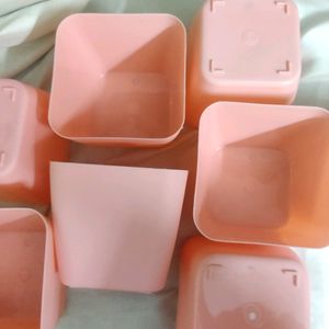 Pink Planter Pack Of 8