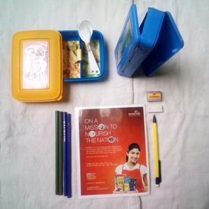 Tiffin Pencil Box