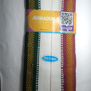 AHMADUN BRAND NEW Bath Towel Cum Gamcha 1Piece