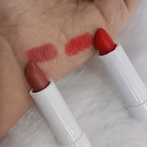 Nude And Red Myglamm Lipstick 💄